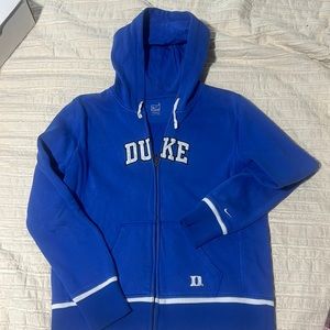 Women’s NCAA Duke Blue Devil Nike zip up hoodie